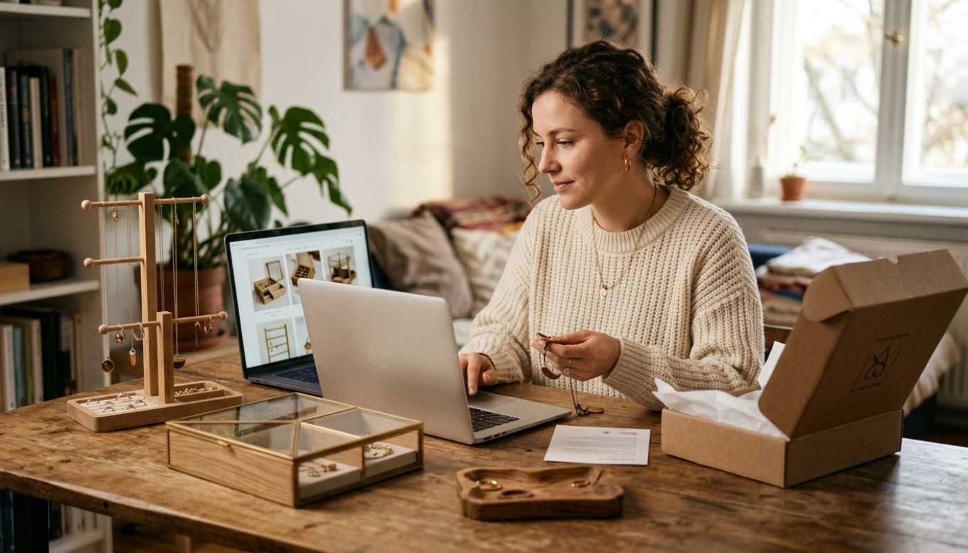 Wie kreative schmuckaufbewahrung aus holz das online-shopping verändert
